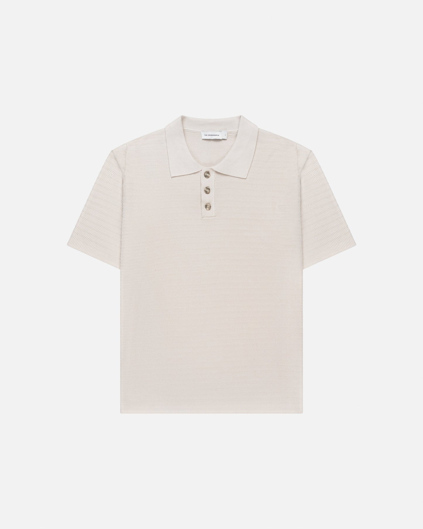 Pstructure Knitted Polo