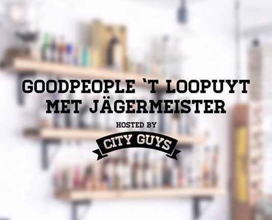 GoodPeople 't loopuit met Jagermeister