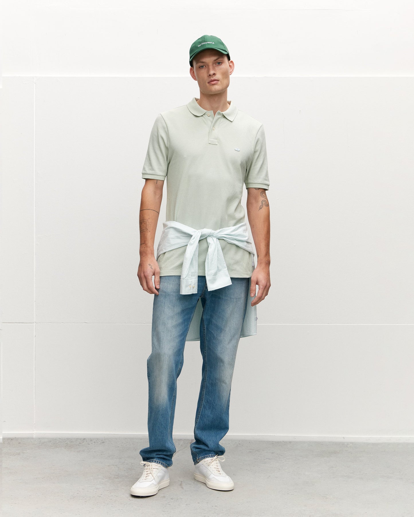 Polo With Cloud Patch