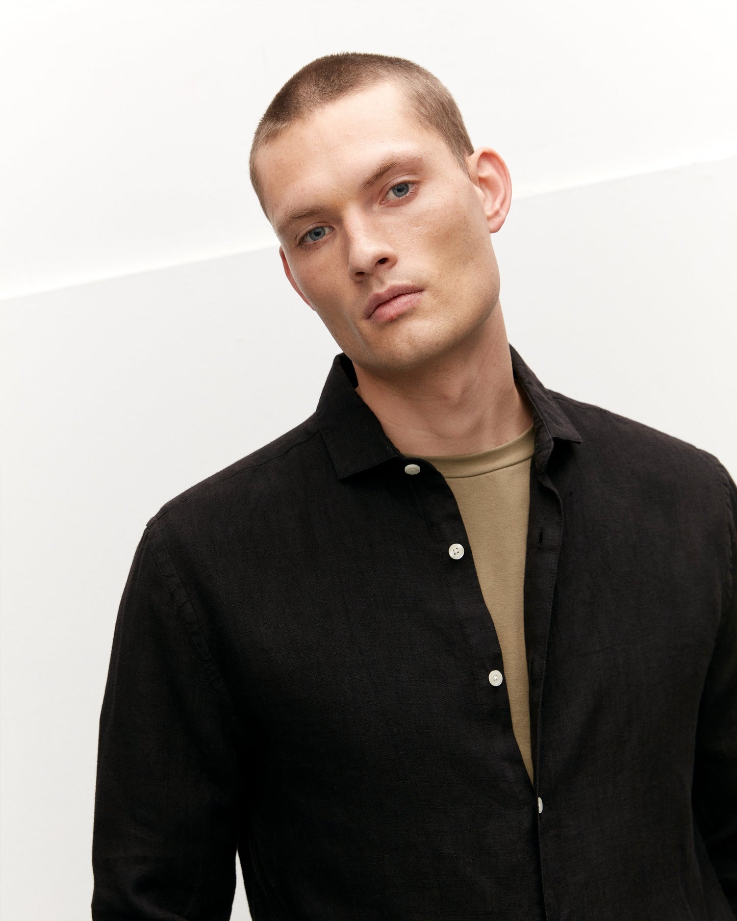 Soho Linen Garment Dye Shirt