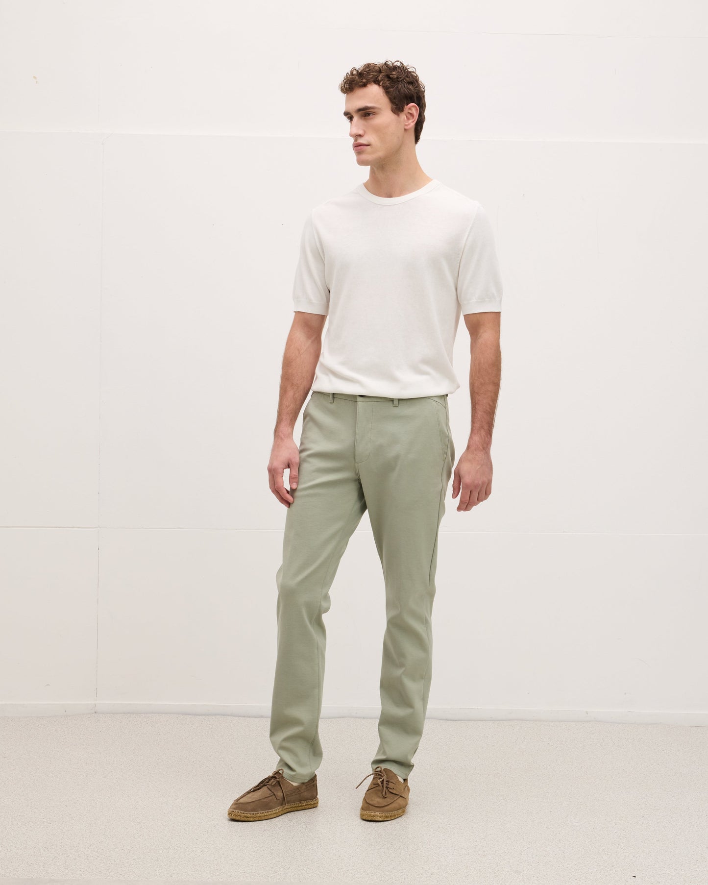 Soft Slim Fit Trousers