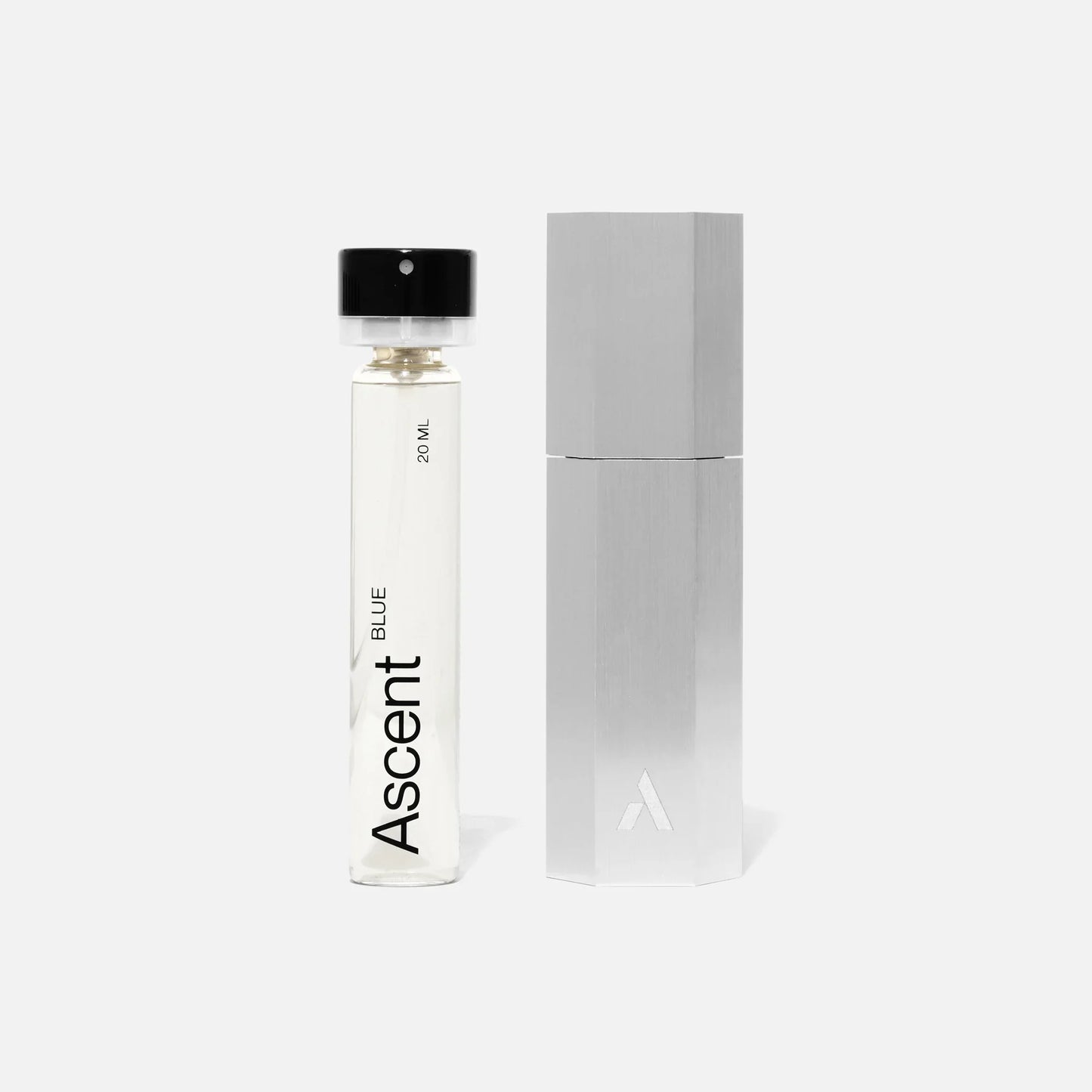 Ascent - Silver Case & Parfum Refill | Blue