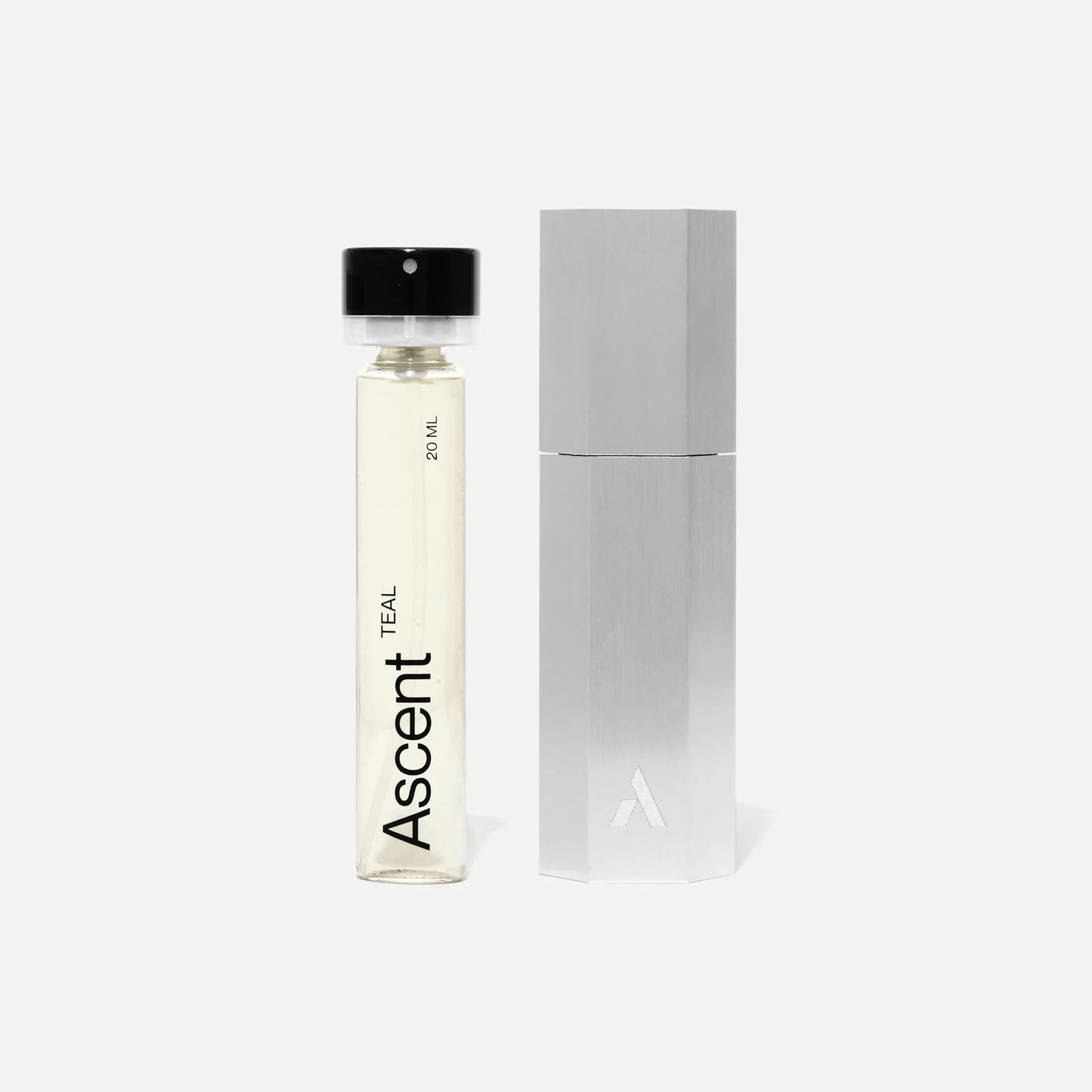 Ascent - Silver Case & Parfum Refill | Teal