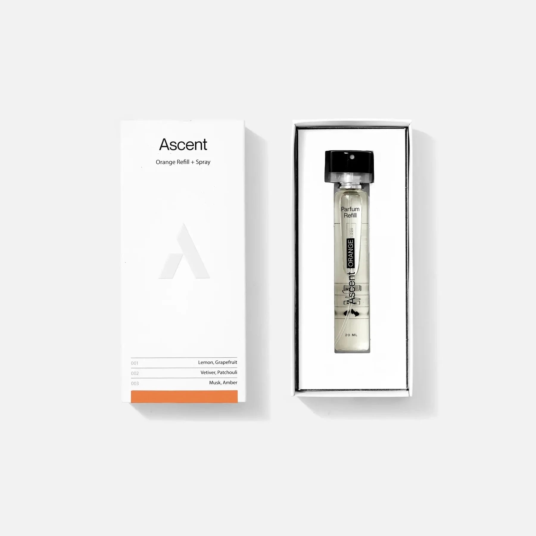 Ascent - Verpakking & Navulling parfum | Oranje