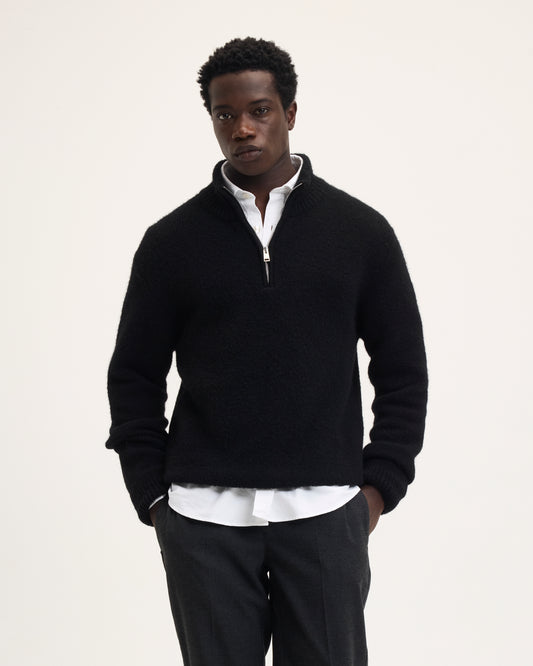 Komfy Heavy Zipper Knit