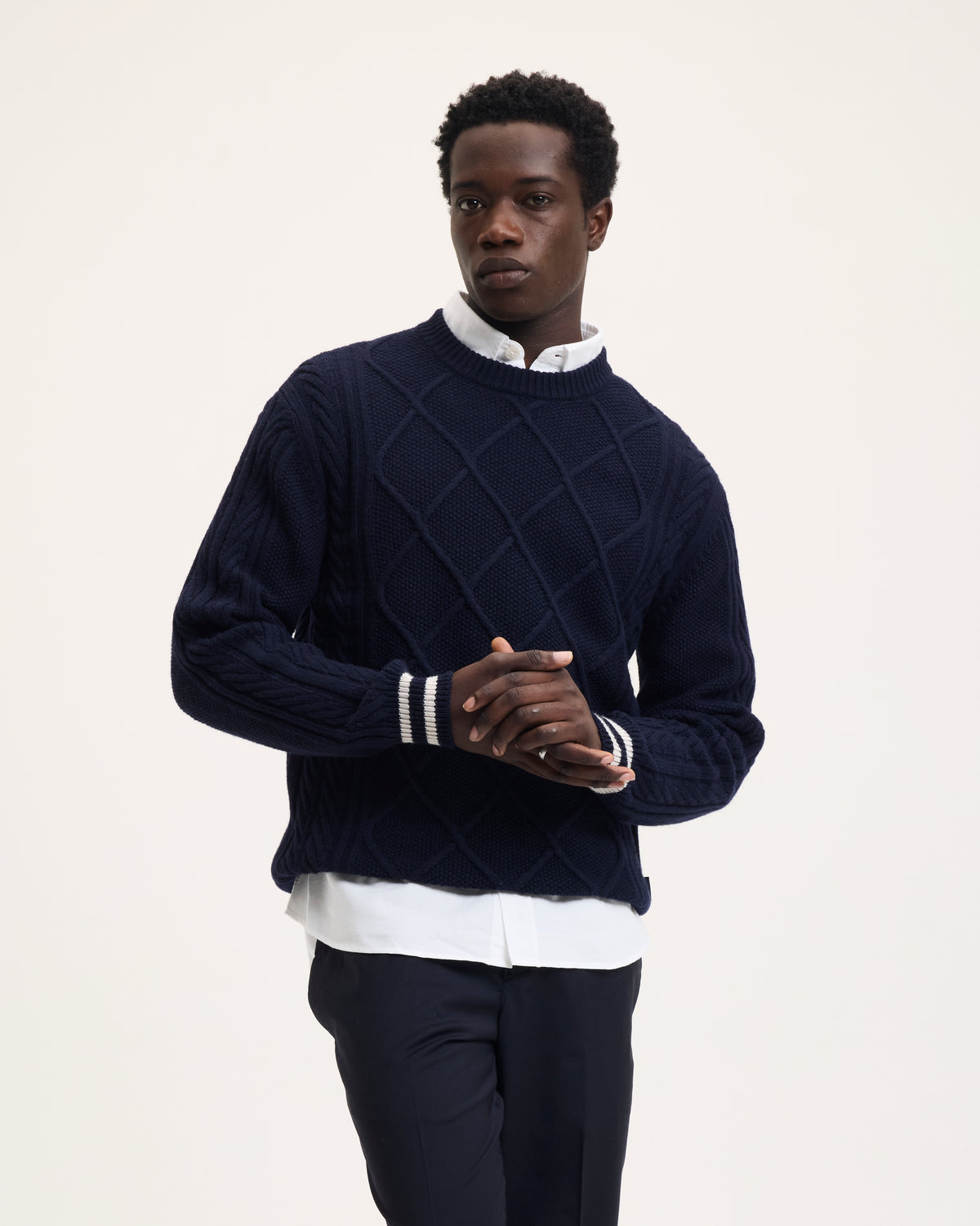 Kpattern Knitted Sweater