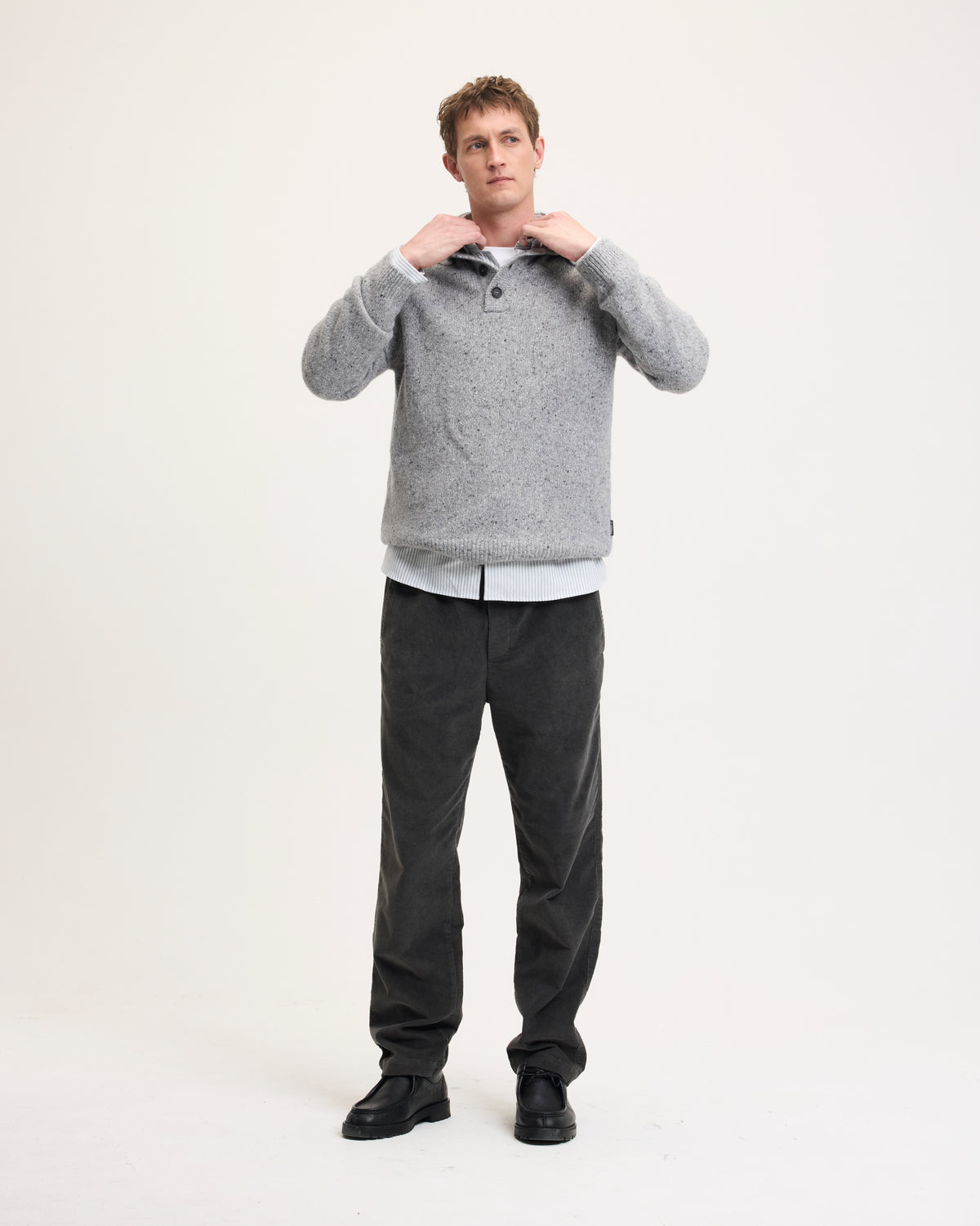 Kpolo Button Knit