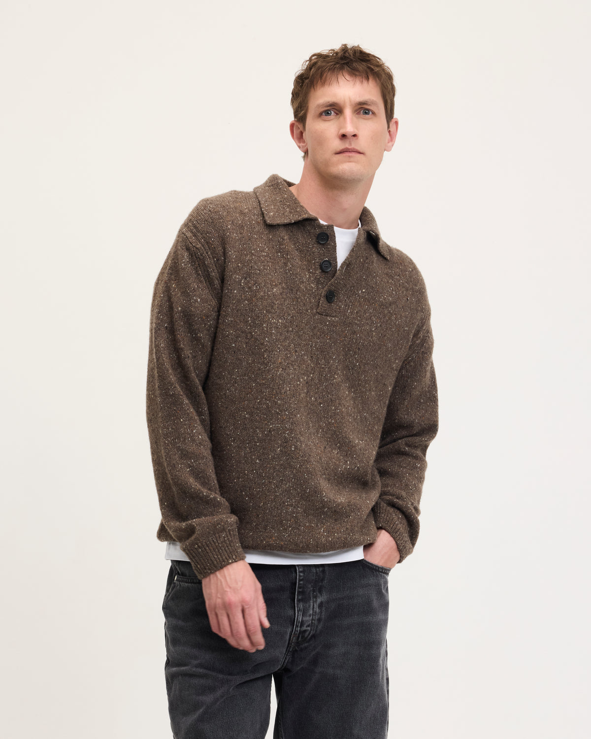 Kpolo Button Knit