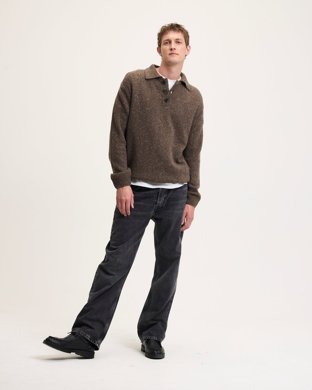 Kpolo Button Knit