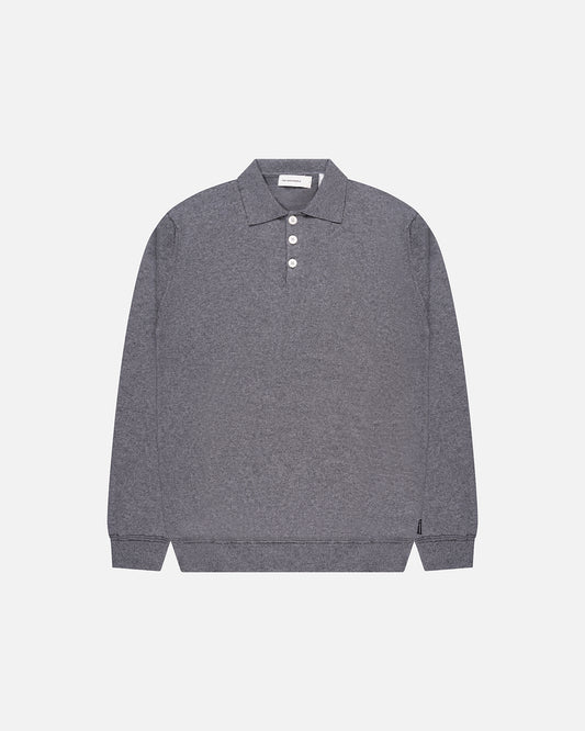 Kario Italian Knitted Long-Sleeve Polo
