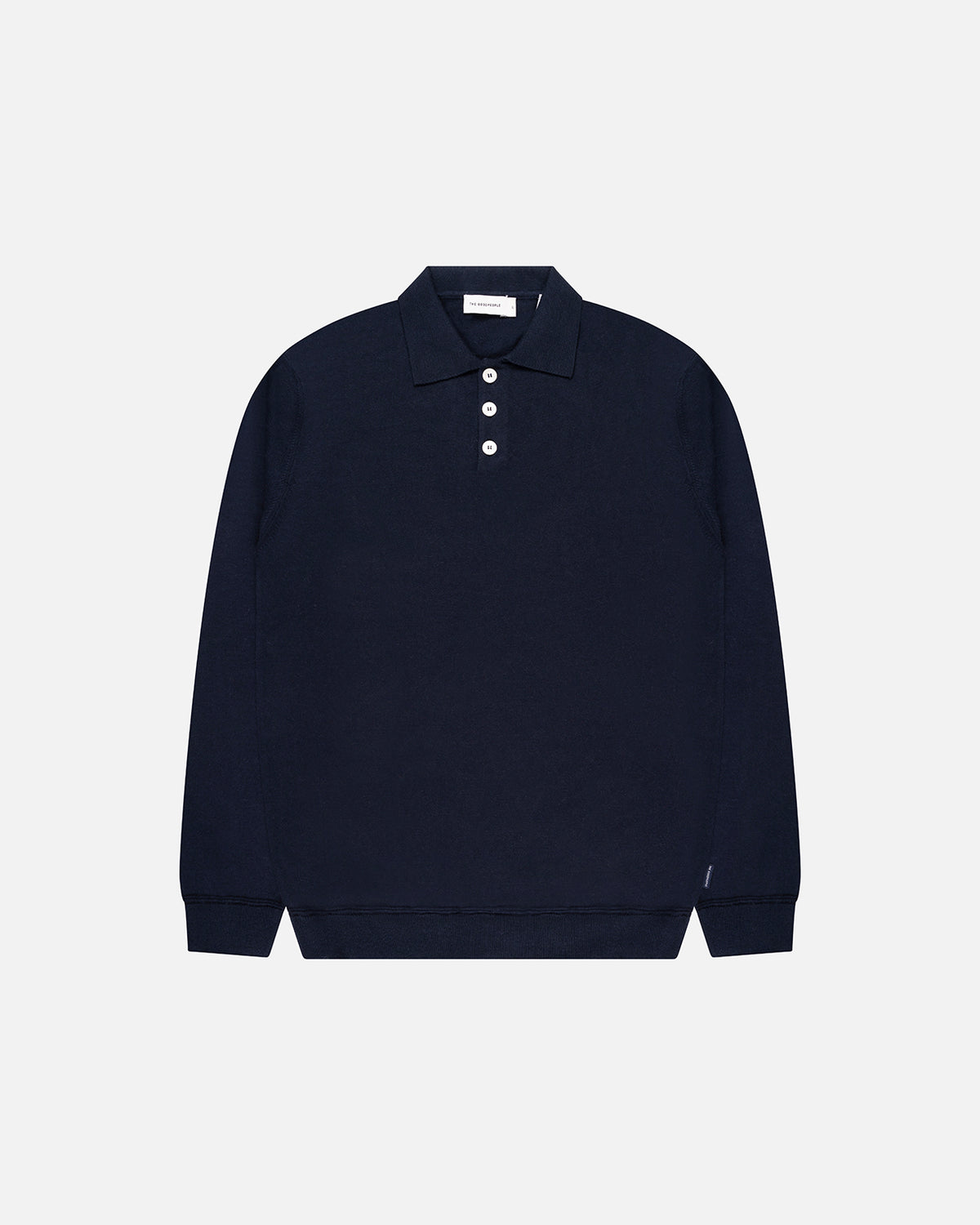 Kario Italian Knitted Long-Sleeve Polo