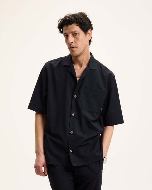 Sage Linen Blend Seersucker Shirt