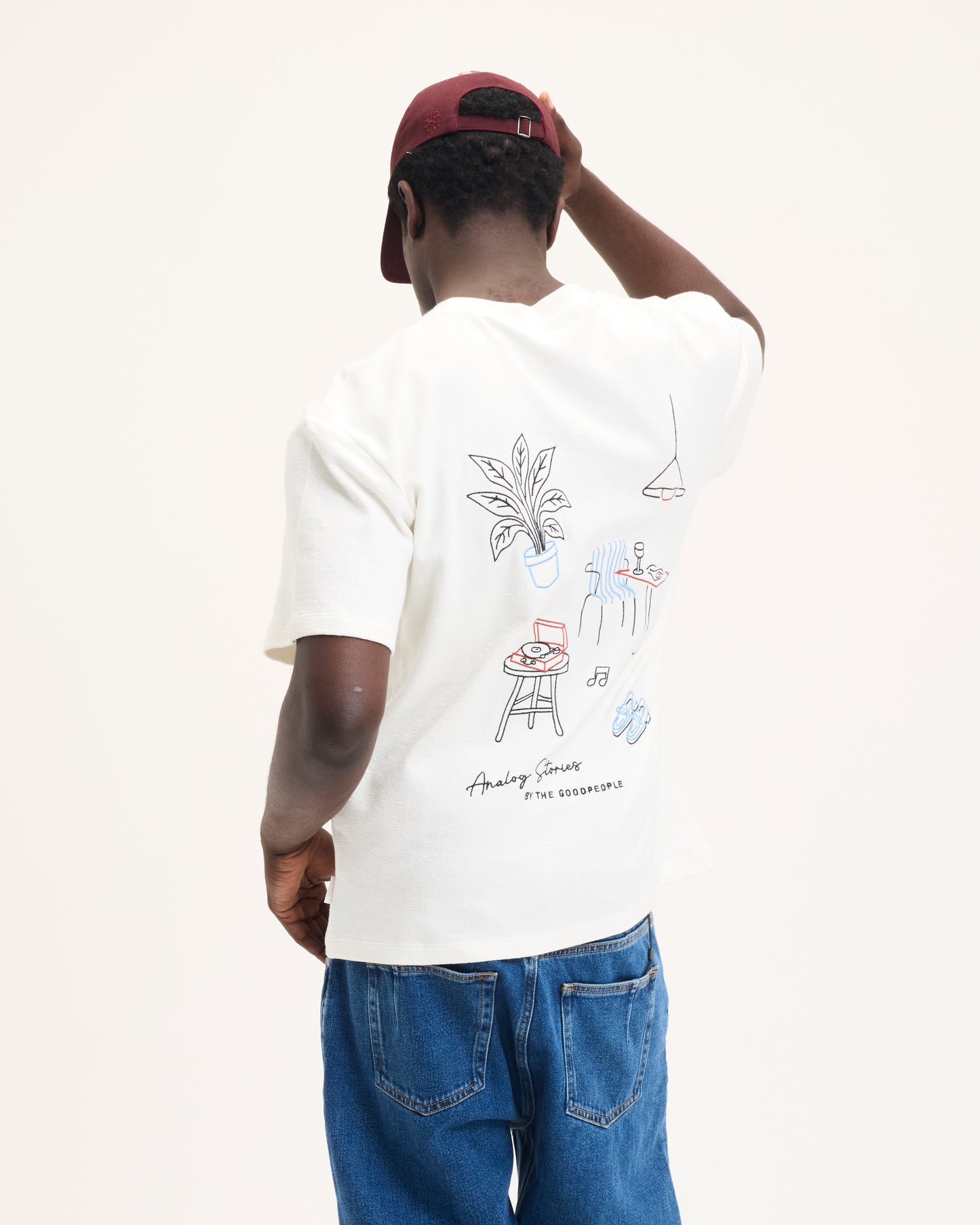 Tcult Embroidery Artwork Tee
