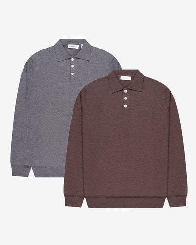 Kario Knitted Polo 2-Pack