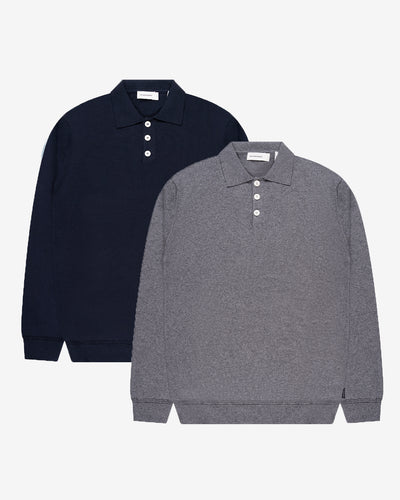 Kario Knitted Polo 2-Pack