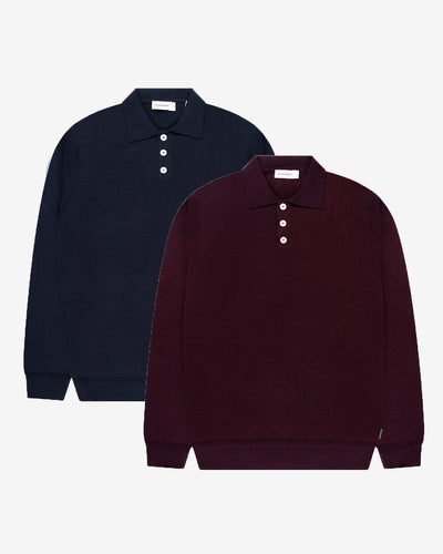 Kario Knitted Polo 2-Pack
