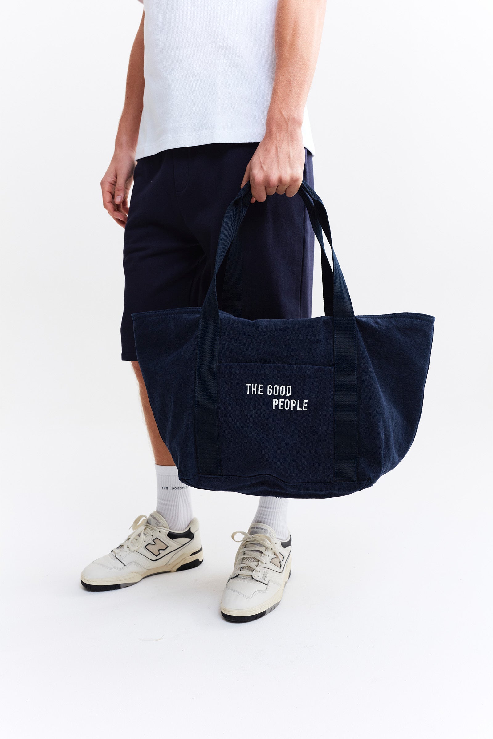 Canvas beach bag